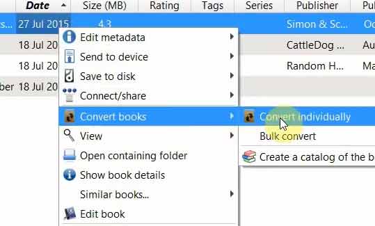 Converting file step