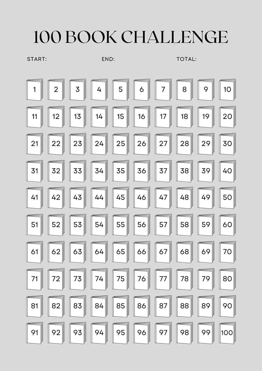 100 Books Reading Challenge