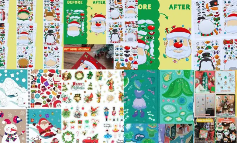 Christmas Sticker Books