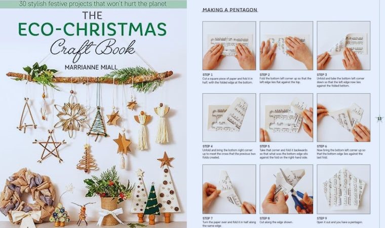 The Eco-Christmas Craft Book by Marianne Miall
